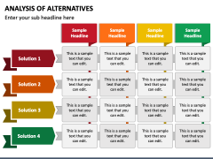 Analysis of Alternatives PowerPoint Template - PPT Slides