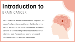 Brain Cancer PPT Slide 2