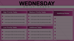 Wednesday Tasks Animated Presentation - SketchBubble
