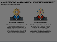Administrative Management Vs Scientific Management Animated Presentation - SketchBubble