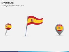 Spain Flag PPT Slide 1