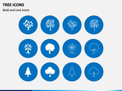 Tree Icons Slide 1