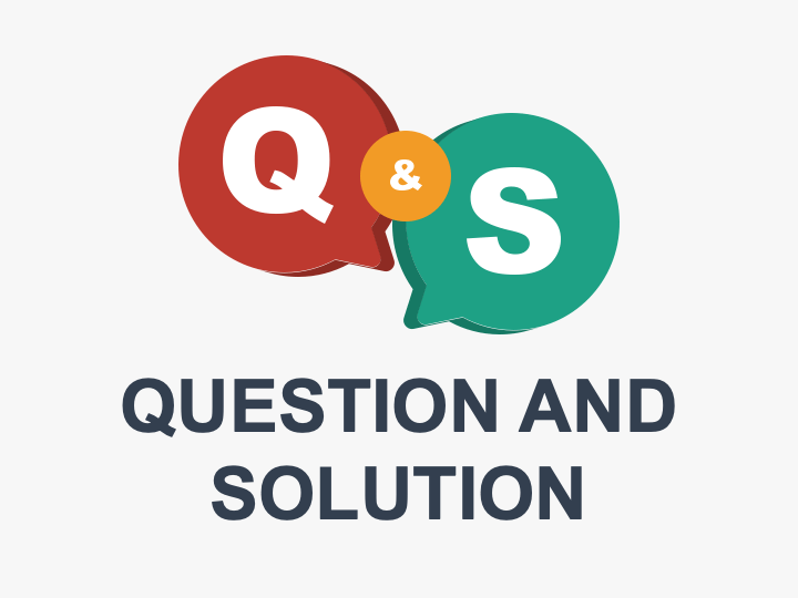 Question and Solution PowerPoint and Google Slides Template - PPT Slides