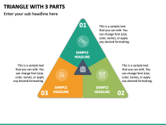 Triangle With 3 Parts Slide 2