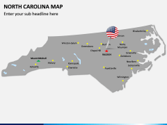 North Carolina Map PPT Slide 3