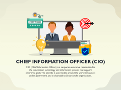 Chief Information Officer (CIO) PowerPoint Template And Google Slides Theme