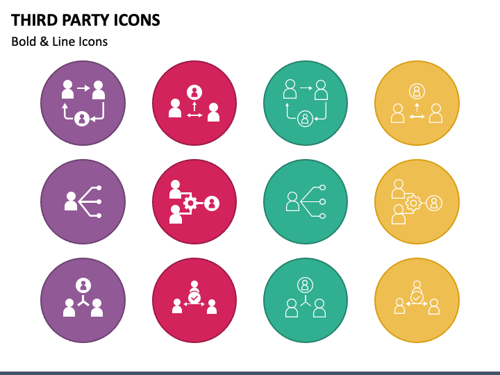 Third Party Icons PowerPoint Template   PPT Slides