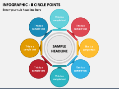 Infographic - 8 Circle Points PPT Slide 1