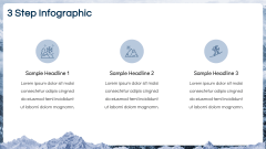 Snowy Mountains Theme PPT Slide 5