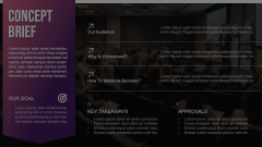 Concept Brief Animated Presentation - SketchBubble