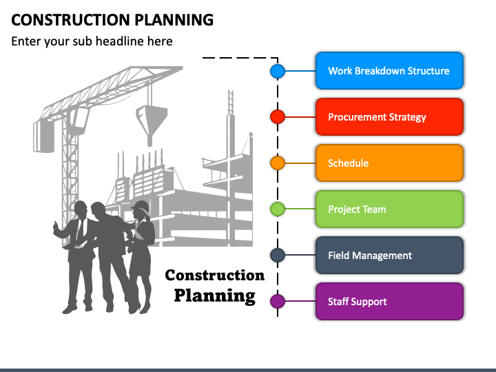 Construction Planning PPT Slide 1