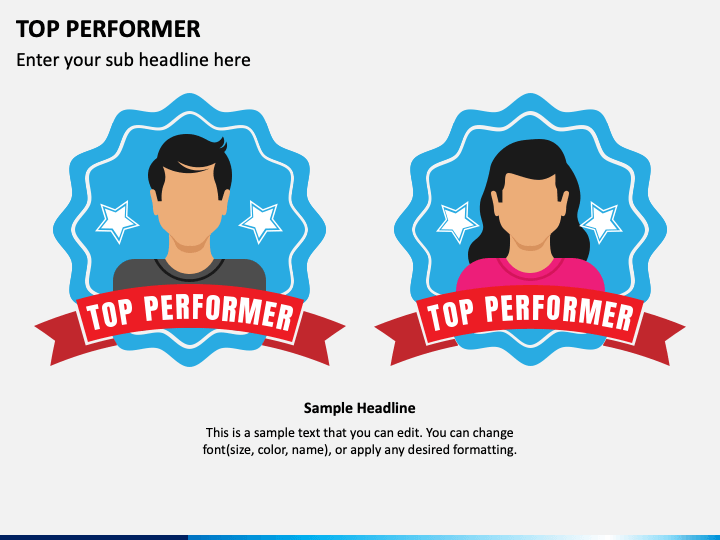 Top Performer PowerPoint Slide 1