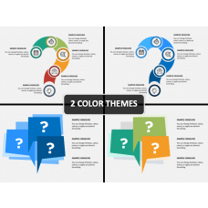 powerpoint presentation conclusion slide Question Infographics PPT Cover Slide