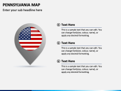 Pennsylvania Map PPT Slide 5