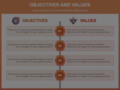 Objectives and Values Animated Presentation - SketchBubble