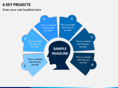6 Key Projects PPT Slide 1