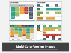 User Story Mapping Multicolor Combined