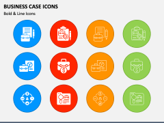 Business Case Icons PPT Slide 1