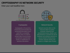 Cryptography Vs Network Security Animated Presentation - SketchBubble