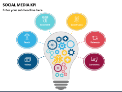 Social Media KPI PowerPoint and Google Slides Template - PPT Slides