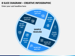 8 Slice Diagram - Creative Infographic PPT Slide 2