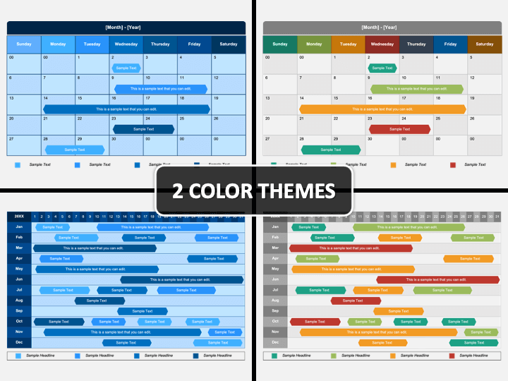 calendar powerpoint template