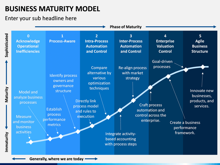 business process maturity model example