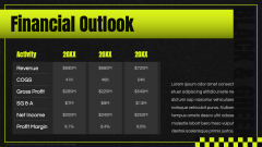 Black and Green Presentation Theme PPT Slide 11