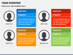Team Overview PowerPoint and Google Slides Template - PPT Slides