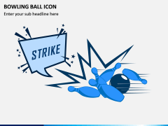 Bowling Ball Icons PPT Slide 4