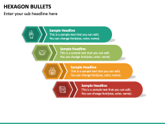 Hexagon Bullets Powerpoint And Google Slides Template - Ppt Slides