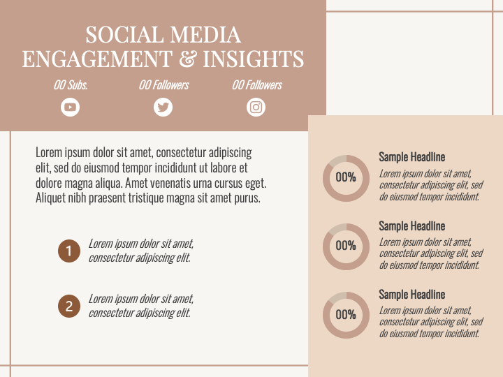 Fashion Brand Pitch Deck for PowerPoint and Google Slides PPT Slides