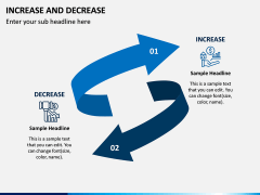 Increase and Decrease PowerPoint and Google Slides Template - PPT Slides