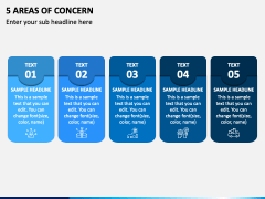 5 Areas Of Concern PPT Slide 1