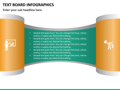 Text Board Infographics PPT Slide 2