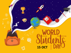 World Students’ Day free PPT slide 1