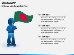 Dhaka Map PPT Slide 6