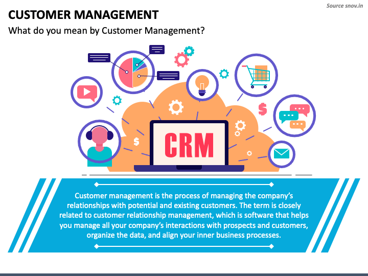 Customer Management PPT Slide 1