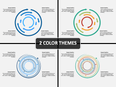 Concentric Arrows PPT Cover Slide