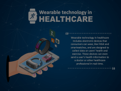 Wearable Technology in Healthcare Animated Presentation - SketchBubble