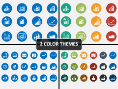 Growth Trend Icons PPT Cover Slide