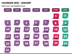 Calendar 2022 PPT Slide 1