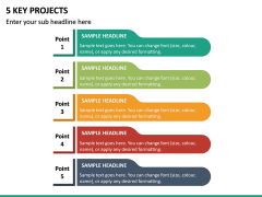 5 Key Projects PPT Slide 2