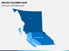 British Columbia Map PPT Slide 2