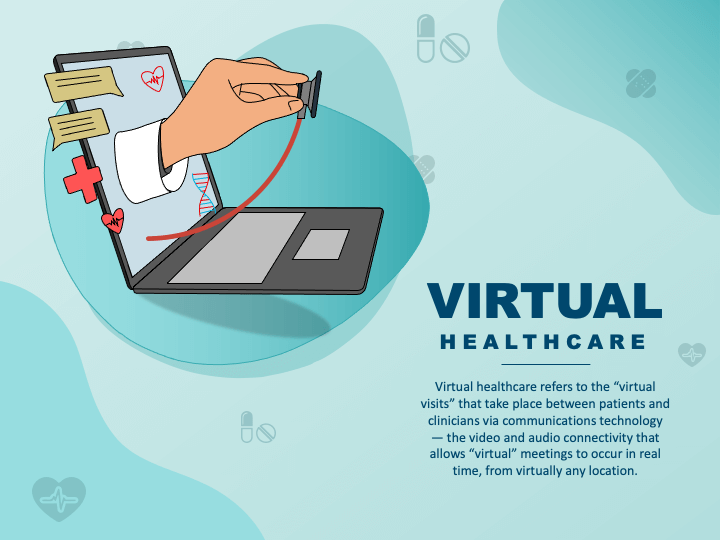 Virtual Healthcare PPT Slide 1
