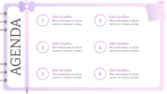 Pastel Notebook Theme PPT Slide 2