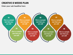 Creative 8 Weeks Plan PPT Slide 2