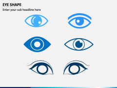 Eye Shape PPT Slide 1