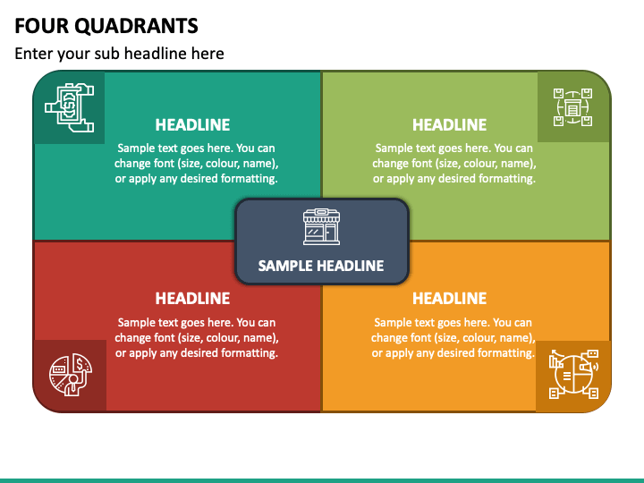 Free Four Quadrants PowerPoint Template PPT Slides