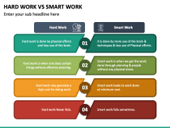 Hard Work Vs Smart Work PPT Slide 4